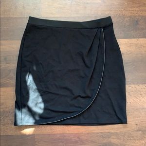 mark. black skirt